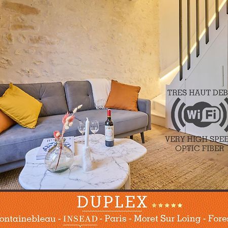 Апартаменти Duplex Standing 7Min➤Fontainebleau-Insead⎮45Min➤Paris Veneux-les-Sablons Екстер'єр фото